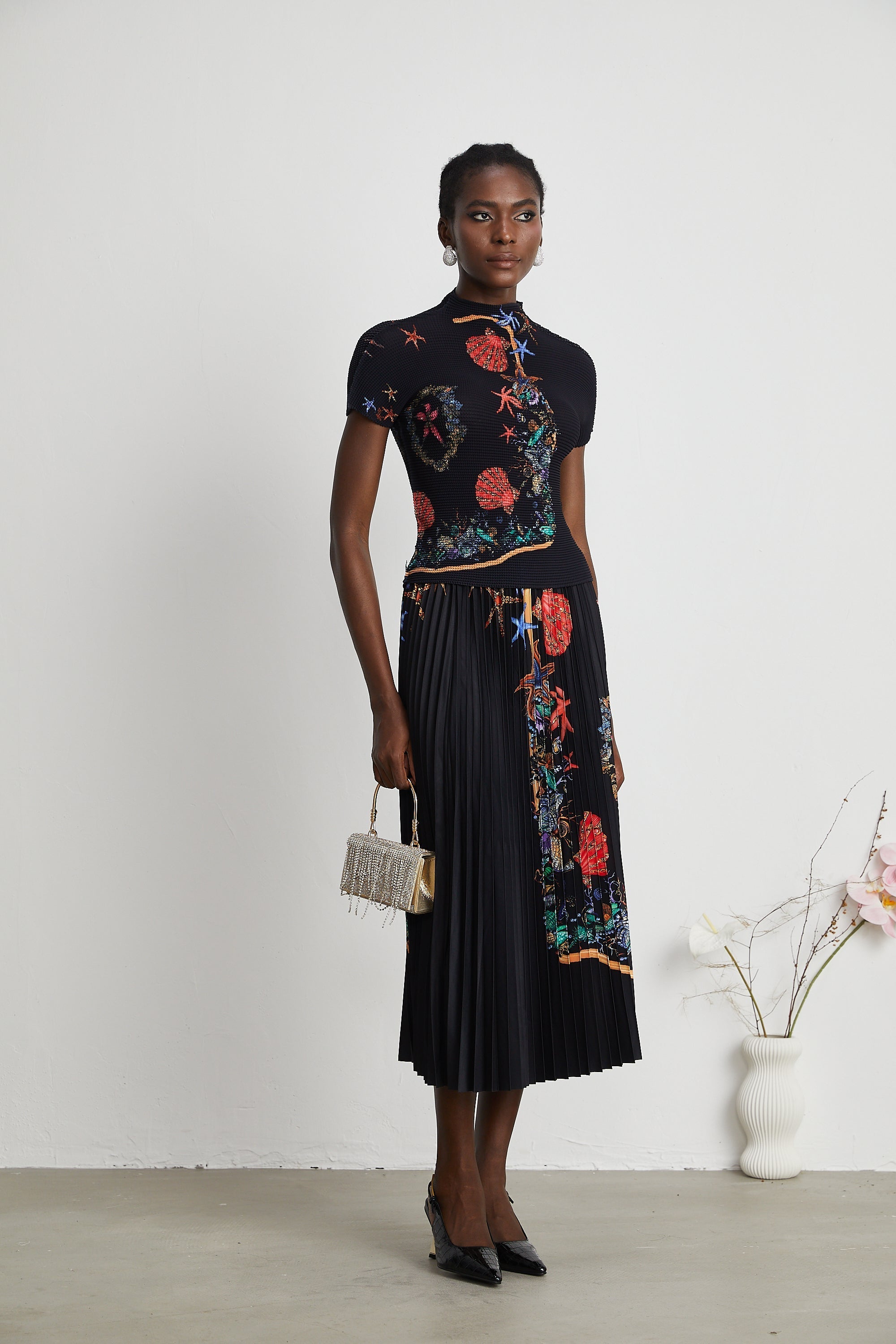 Josiane Printed Skirt Set by SIENA - image 5