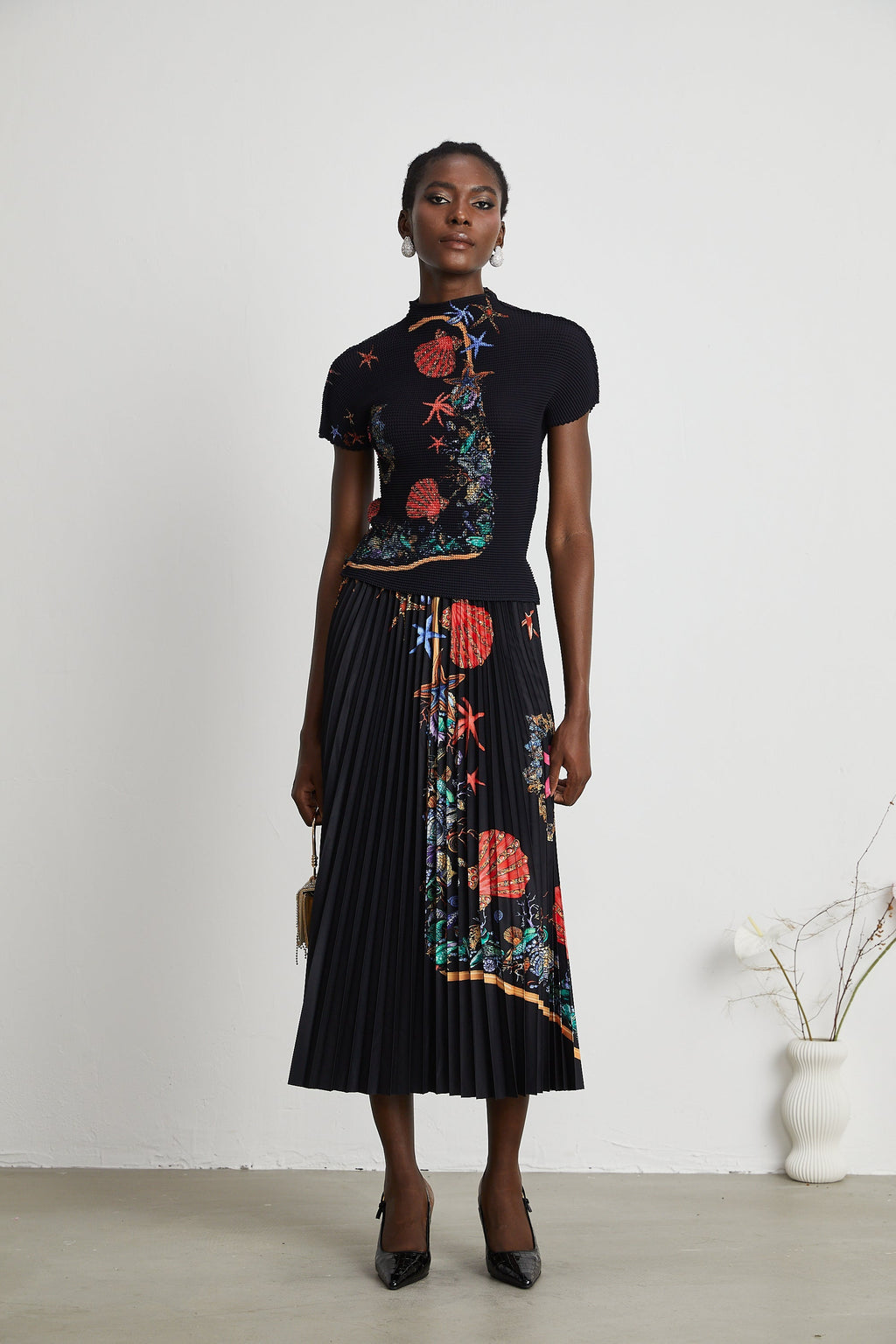 Josiane Printed Skirt Set by SIENA - image 7