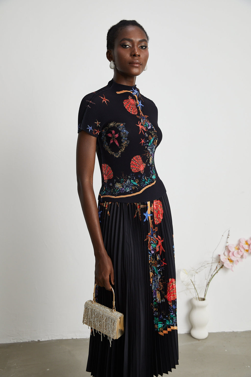 Josiane Printed Skirt Set by SIENA - image 8