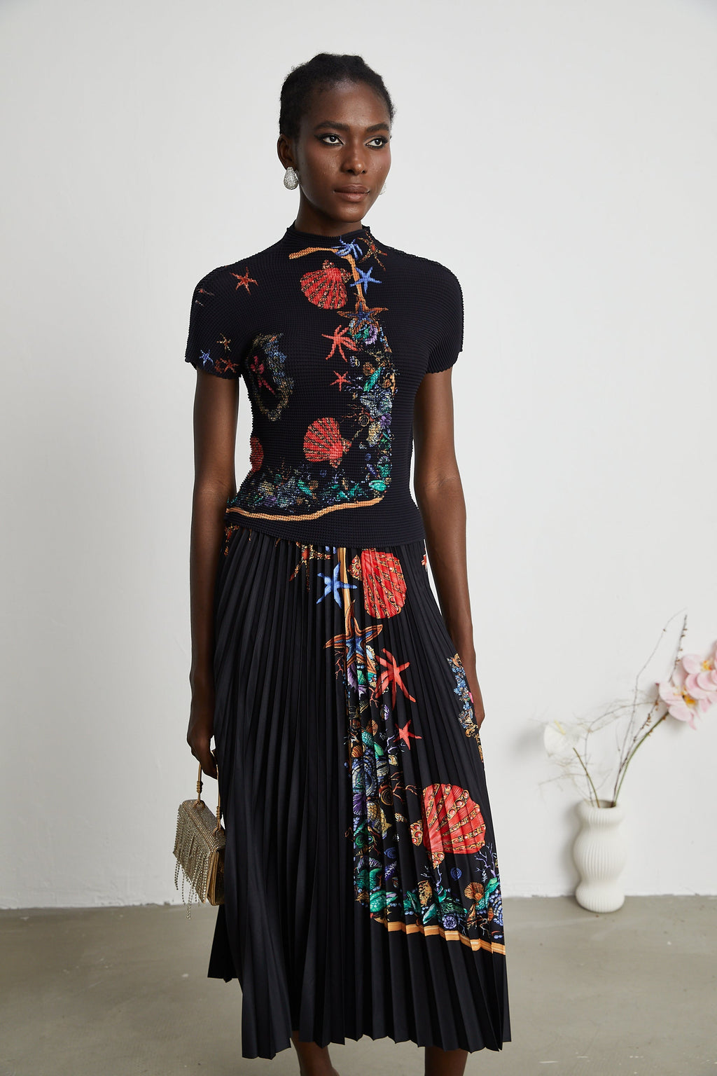 Josiane Printed Skirt Set by SIENA - image 10