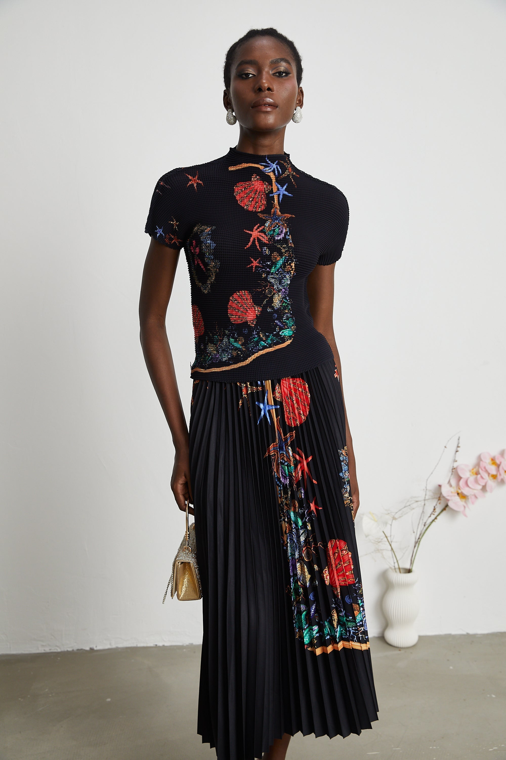 Josiane Printed Skirt Set by SIENA - image 9