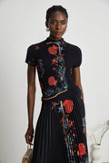 Josiane Printed Skirt Set by SIENA