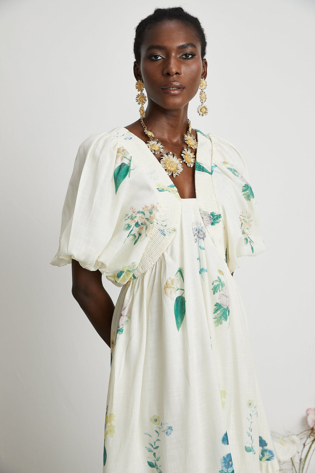 Cyrielle Floral Midi Dress by SIENA - image 13
