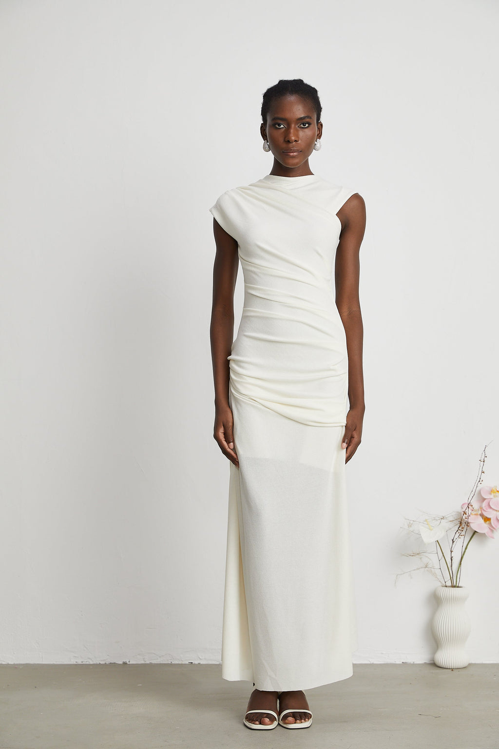 Lanetta Asymmetric Midi Dress by SIENA - image 4