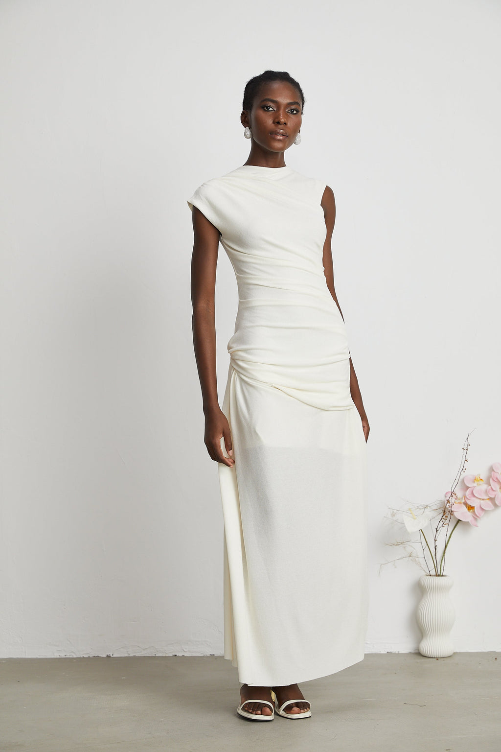 Lanetta Asymmetric Midi Dress by SIENA - image 6