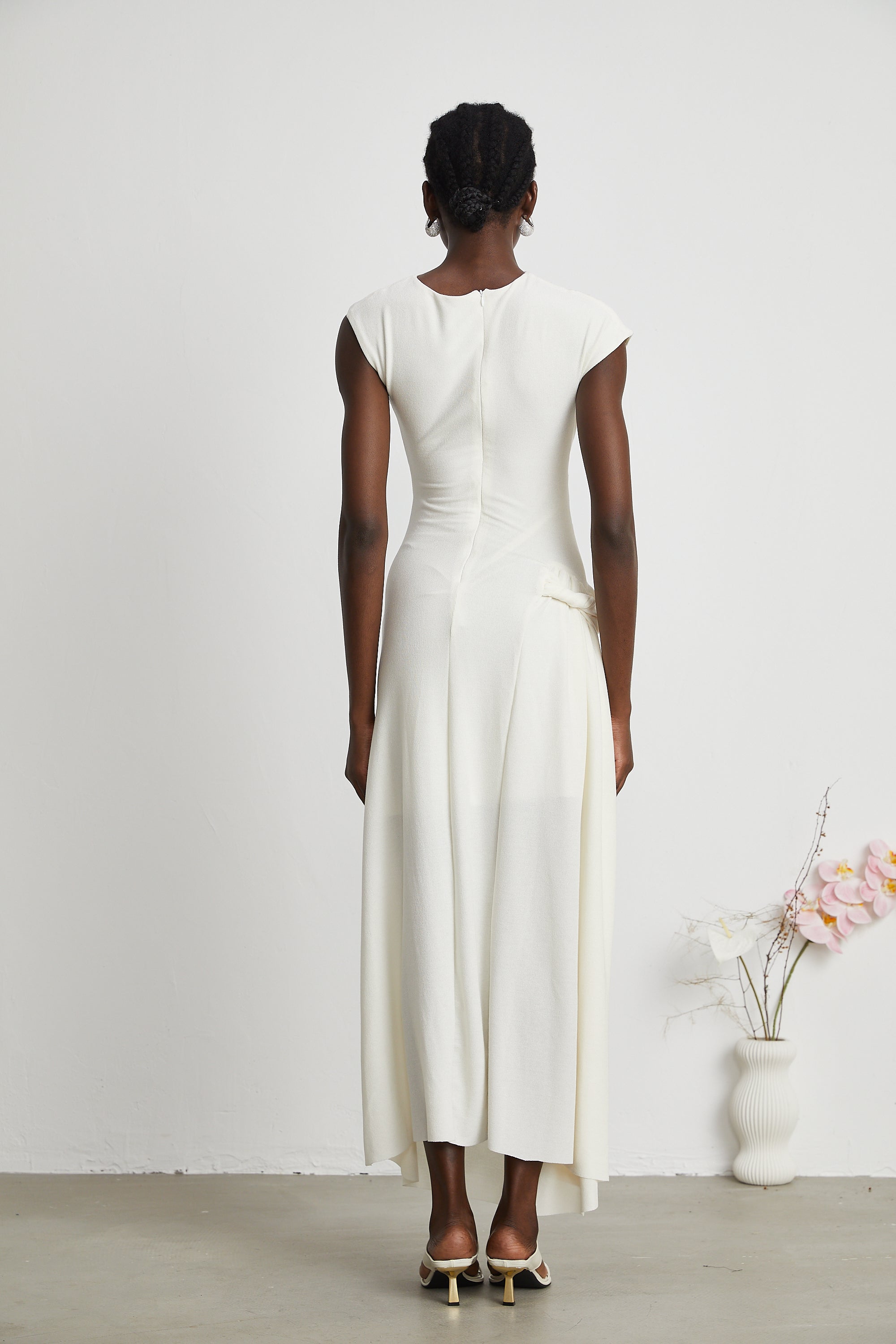 Lanetta Asymmetric Midi Dress by SIENA - image 3