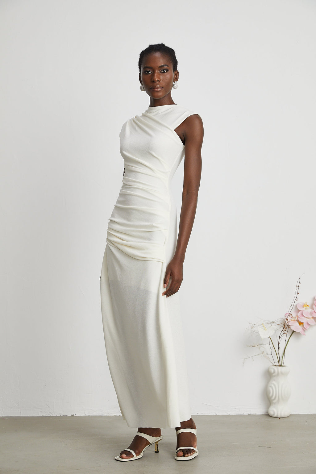 Lanetta Asymmetric Midi Dress by SIENA - image 10