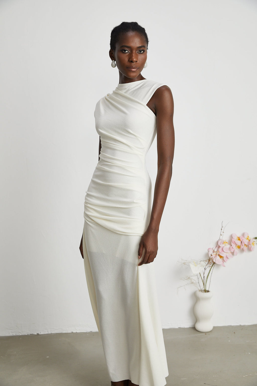 Lanetta Asymmetric Midi Dress by SIENA - image 11