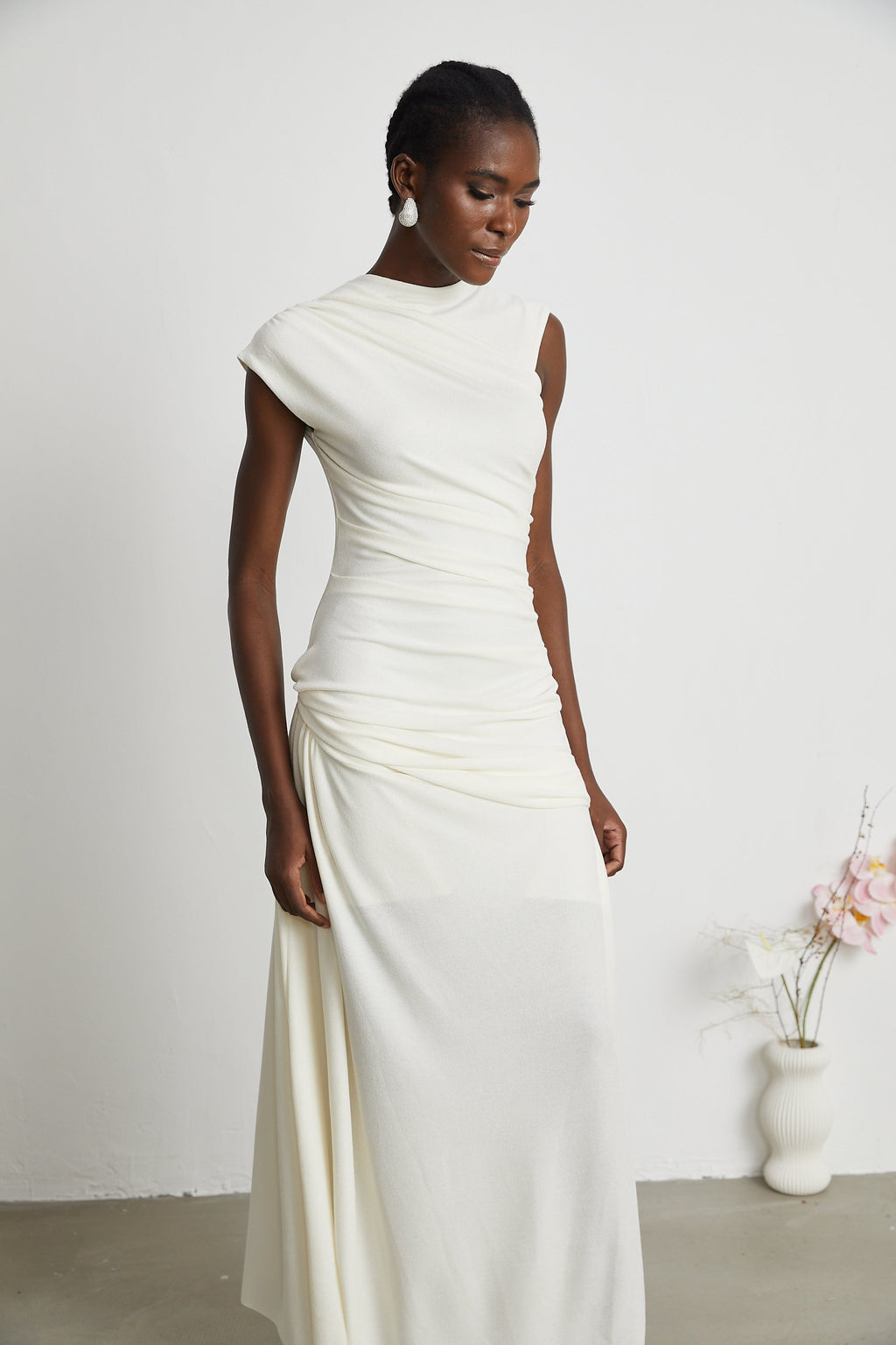 Lanetta Asymmetric Midi Dress by SIENA - image 8