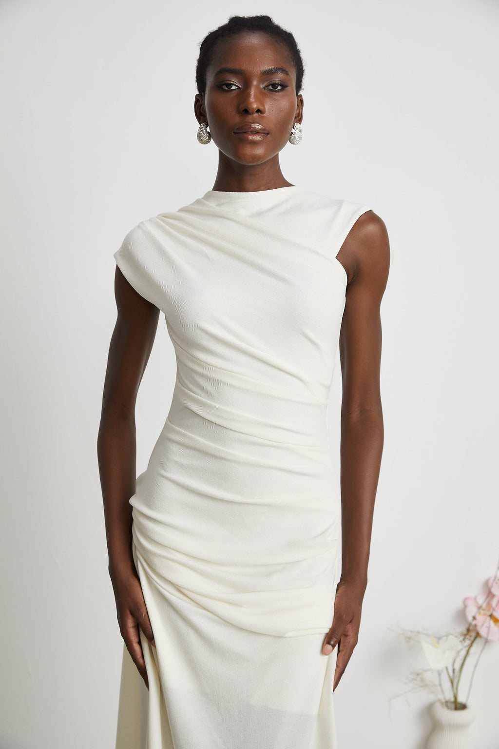 Lanetta Asymmetric Midi Dress by SIENA - image 13