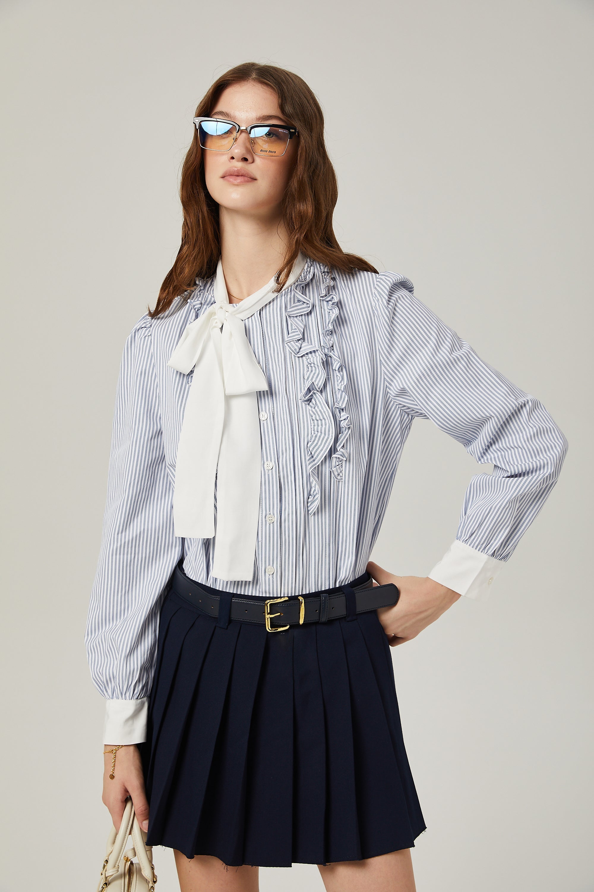 Melisande Pleated Shorts by SIENA - image 7