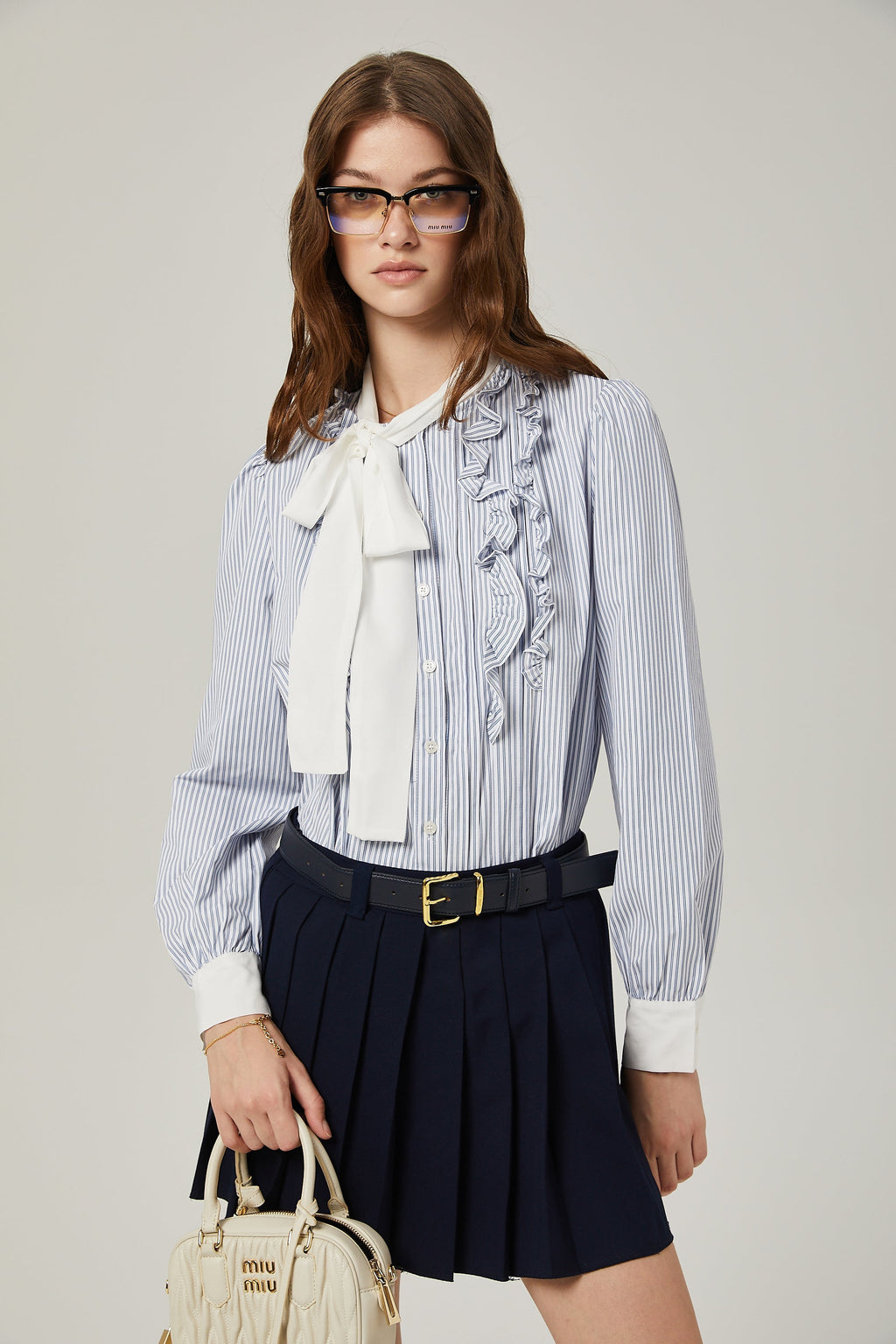 Melisande Pleated Shorts by SIENA - image 8