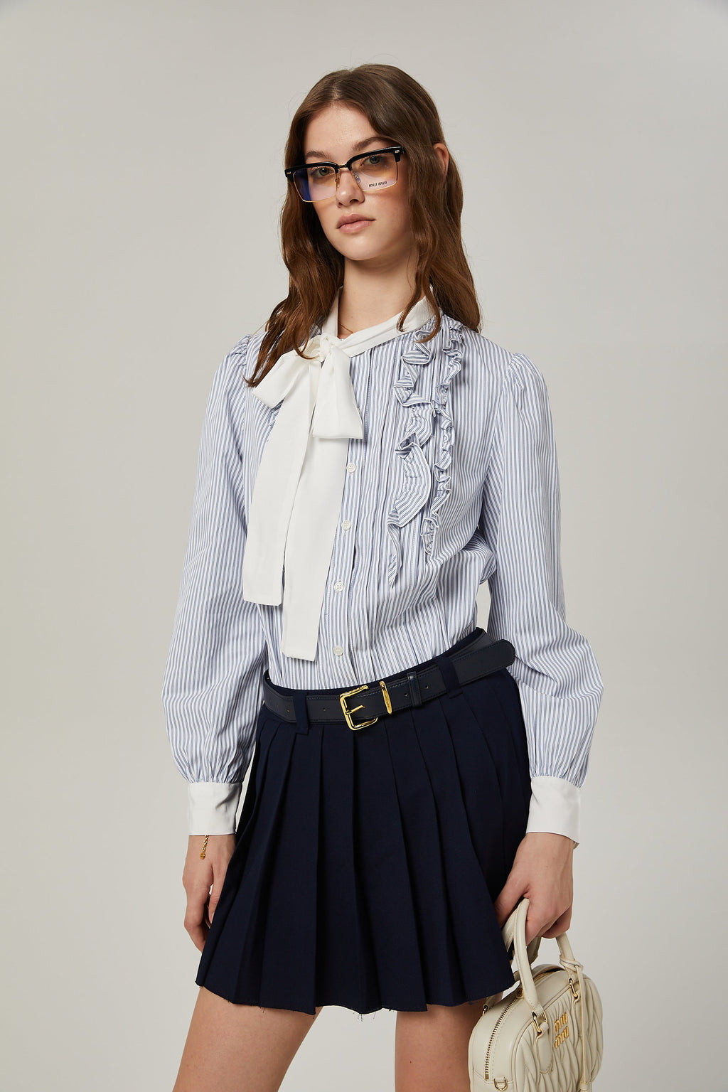 Melisande Pleated Shorts by SIENA - image 9