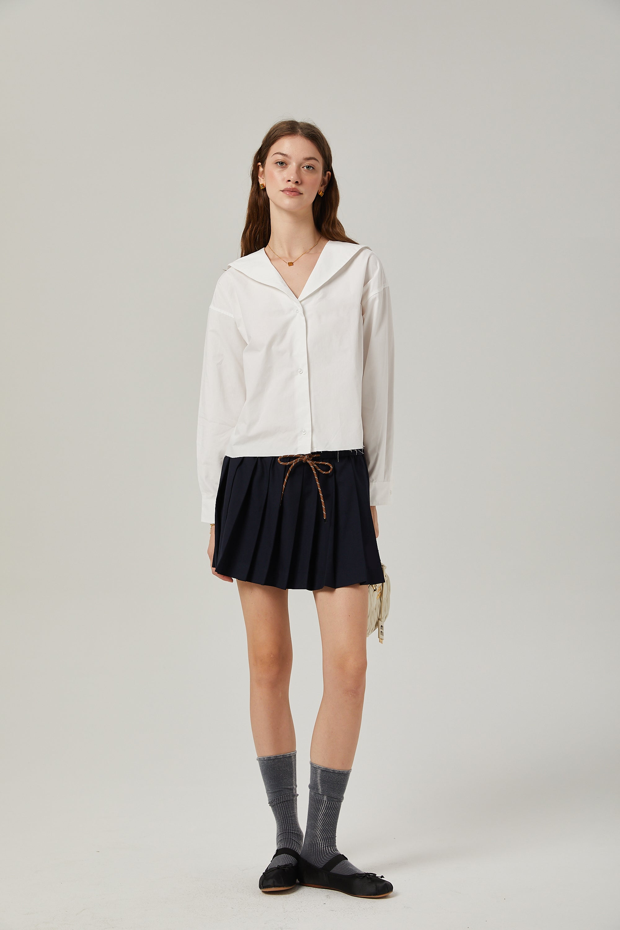 Madeleine Pleated Shorts by SIENA - image 6