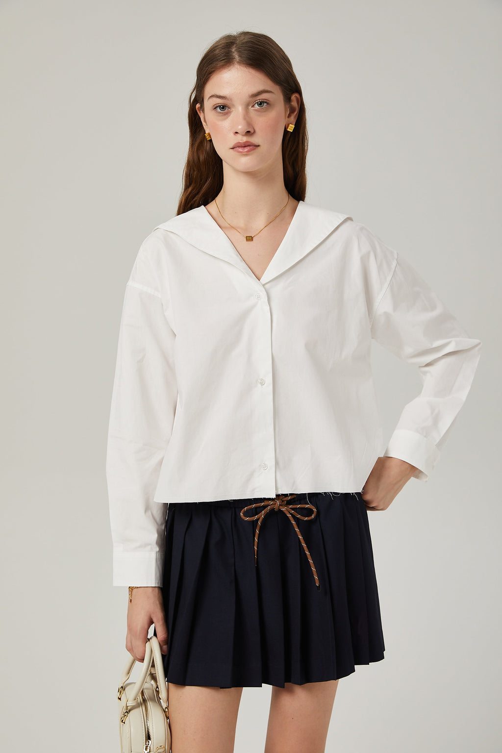 Madeleine Pleated Shorts by SIENA - image 7