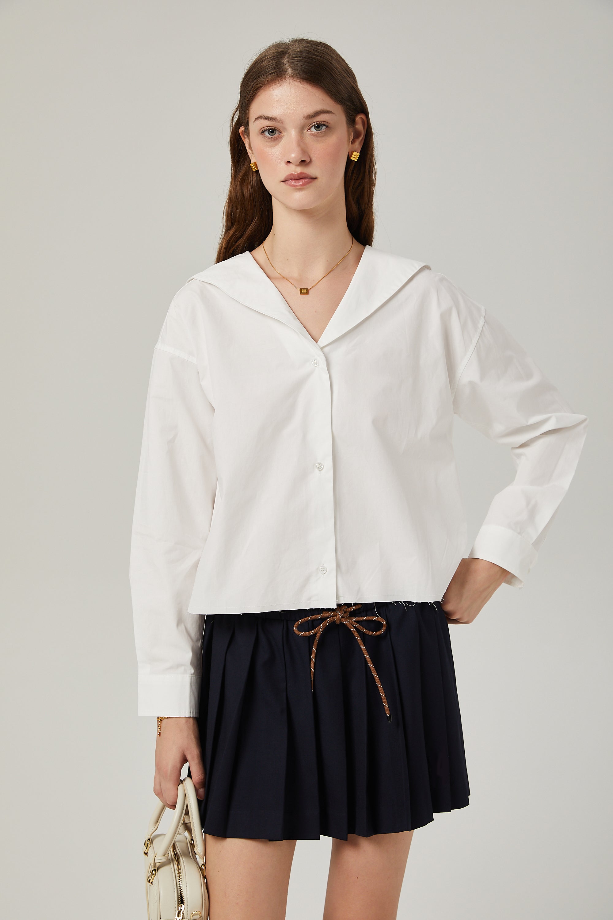 Madeleine Pleated Shorts by SIENA - image 7