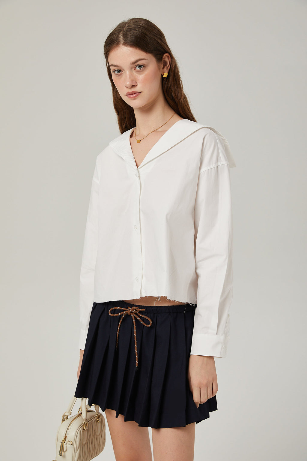Madeleine Pleated Shorts by SIENA - image 8