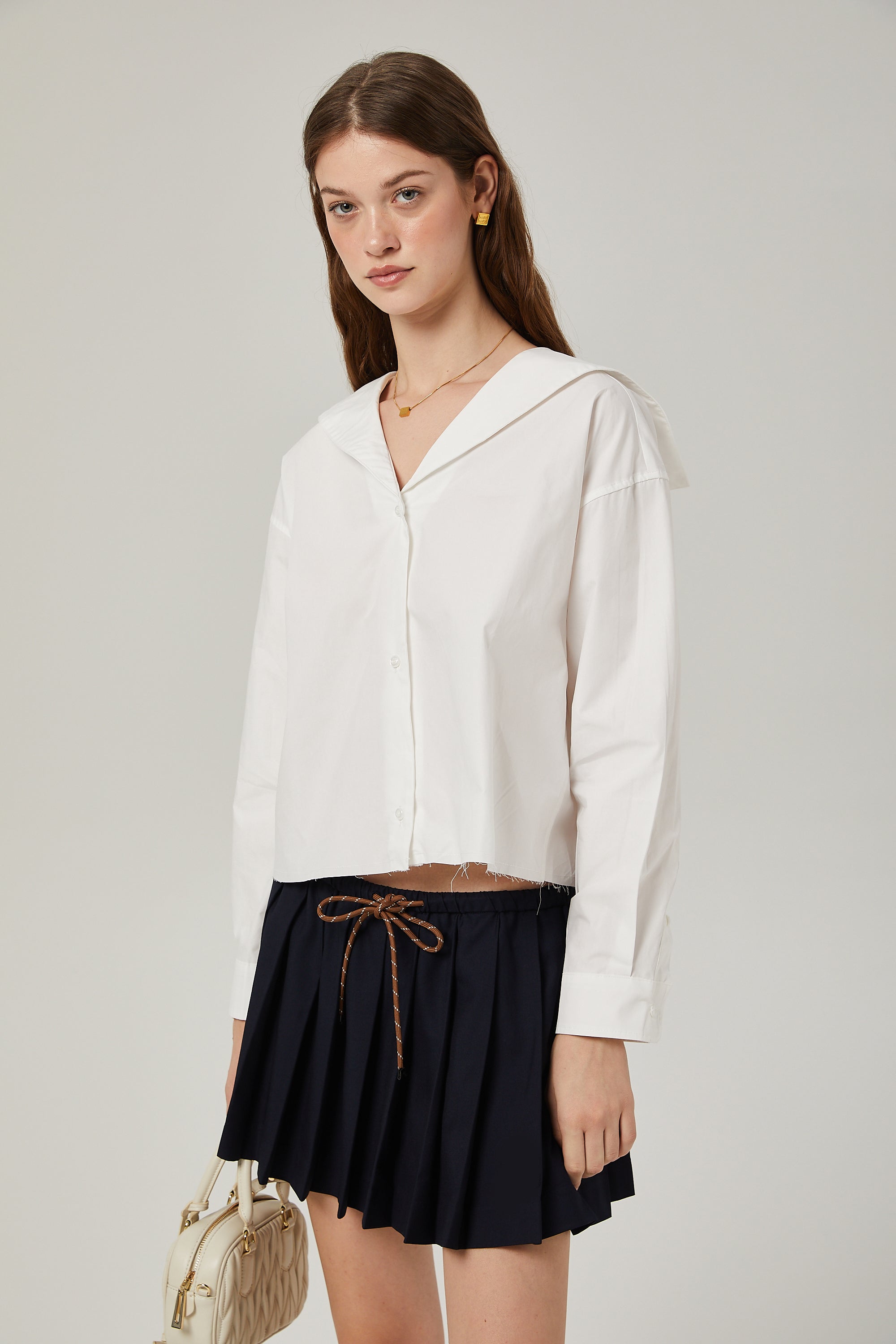 Madeleine Pleated Shorts by SIENA - image 8