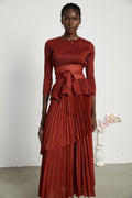Margaux Pleated Skirt Set by SIENA