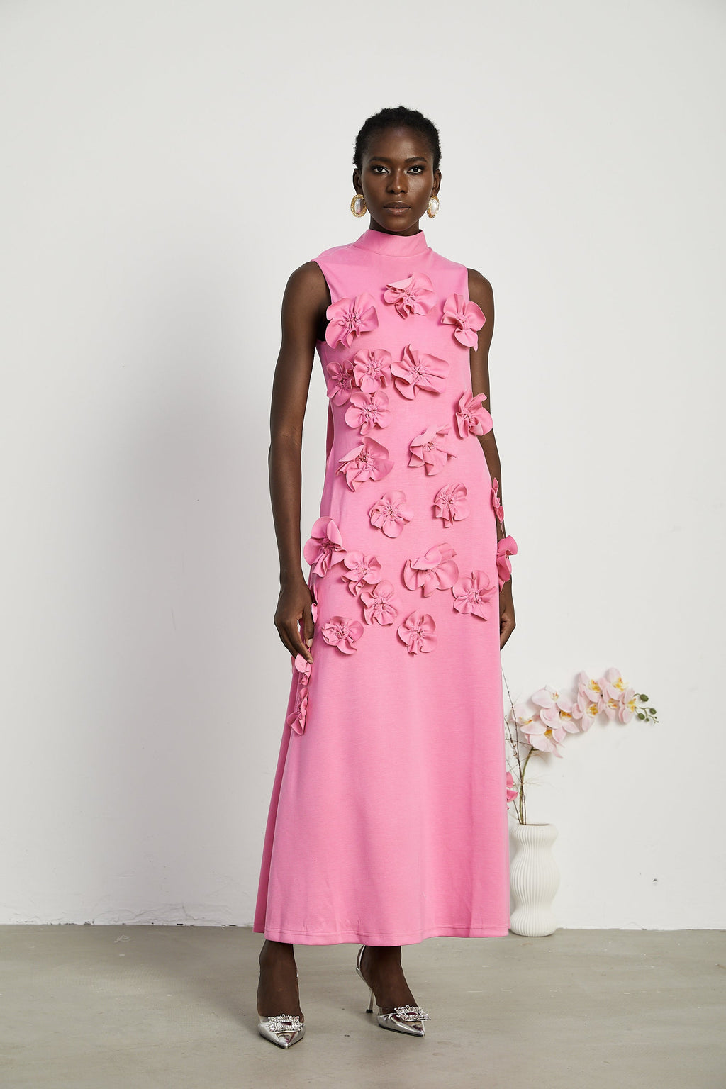 Pembe Floral Maxi Dress by SIENA - image 5