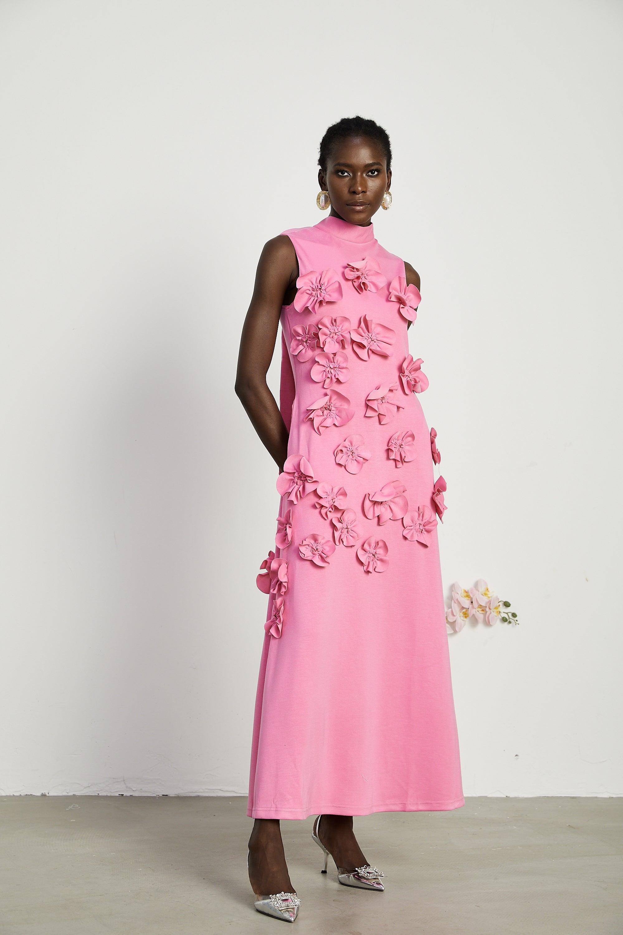 Pembe Floral Maxi Dress by SIENA - image 8