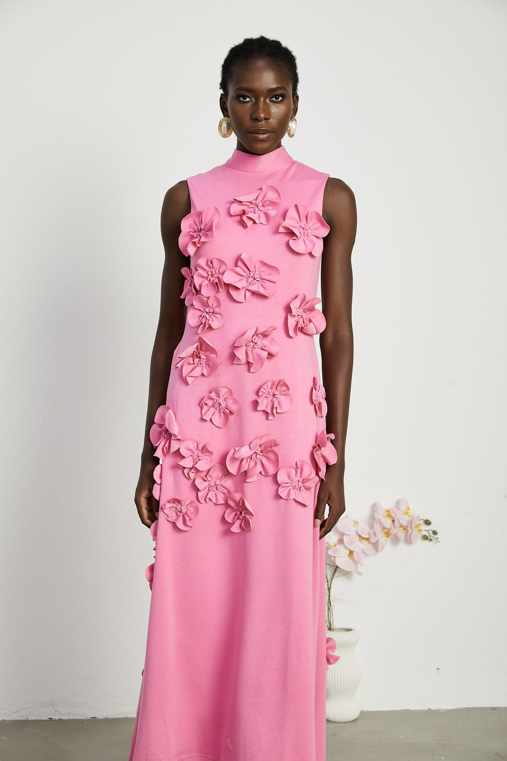 Pembe Floral Maxi Dress by SIENA - image 9