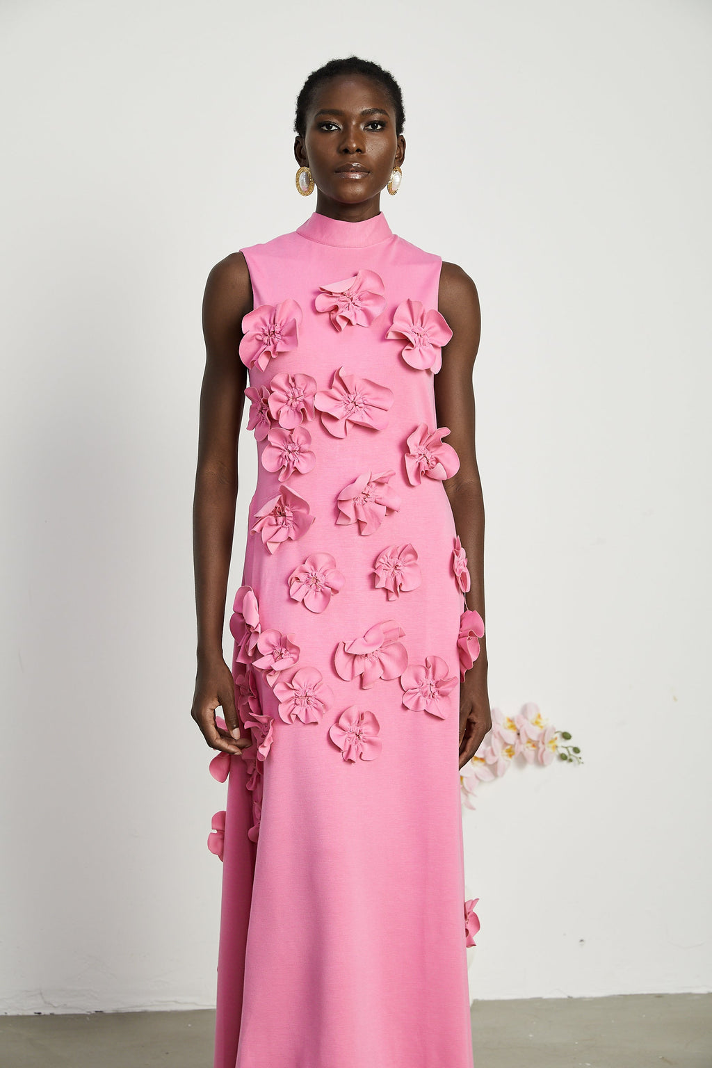 Pembe Floral Maxi Dress by SIENA - image 3