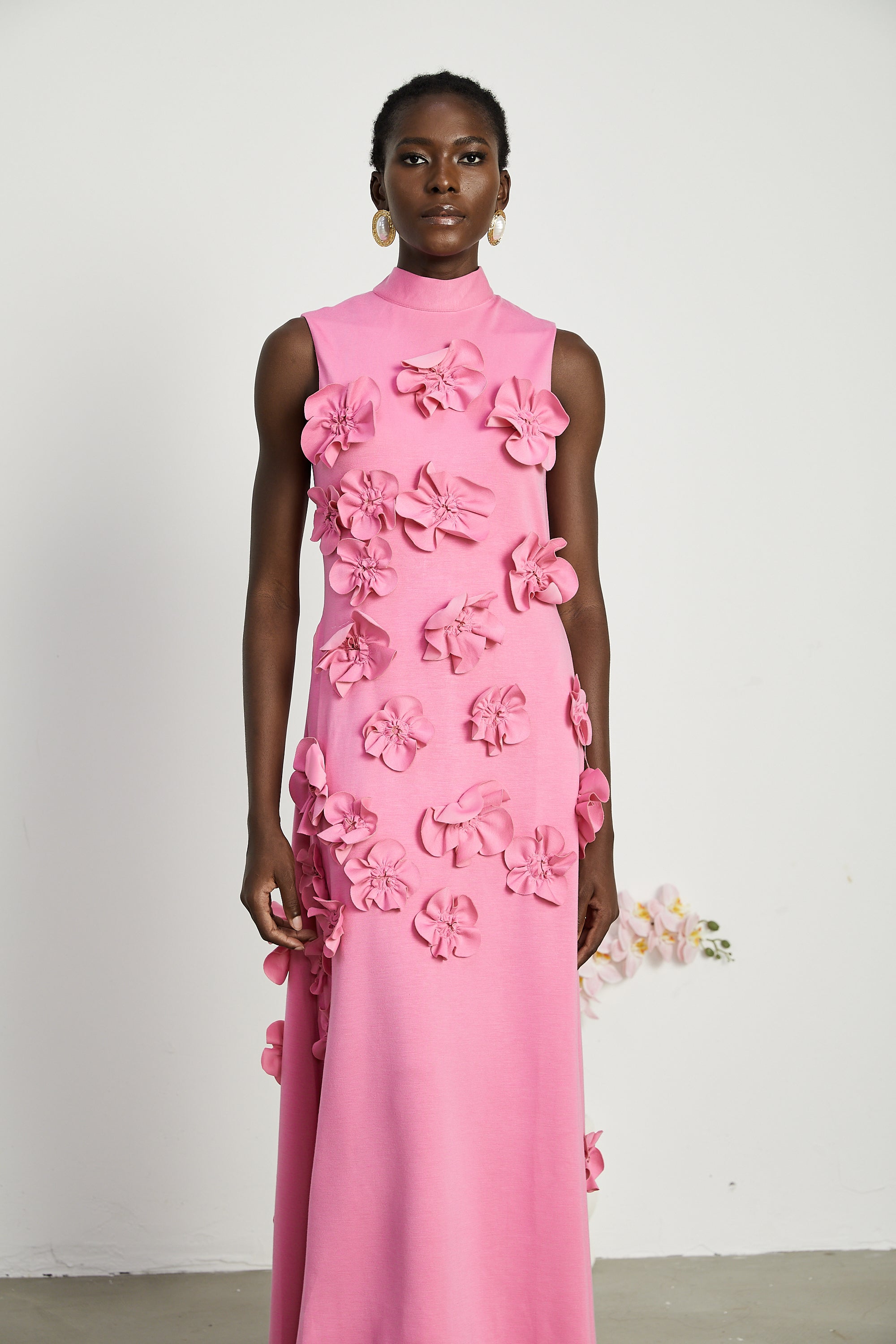 Pembe Floral Maxi Dress by SIENA - image 3