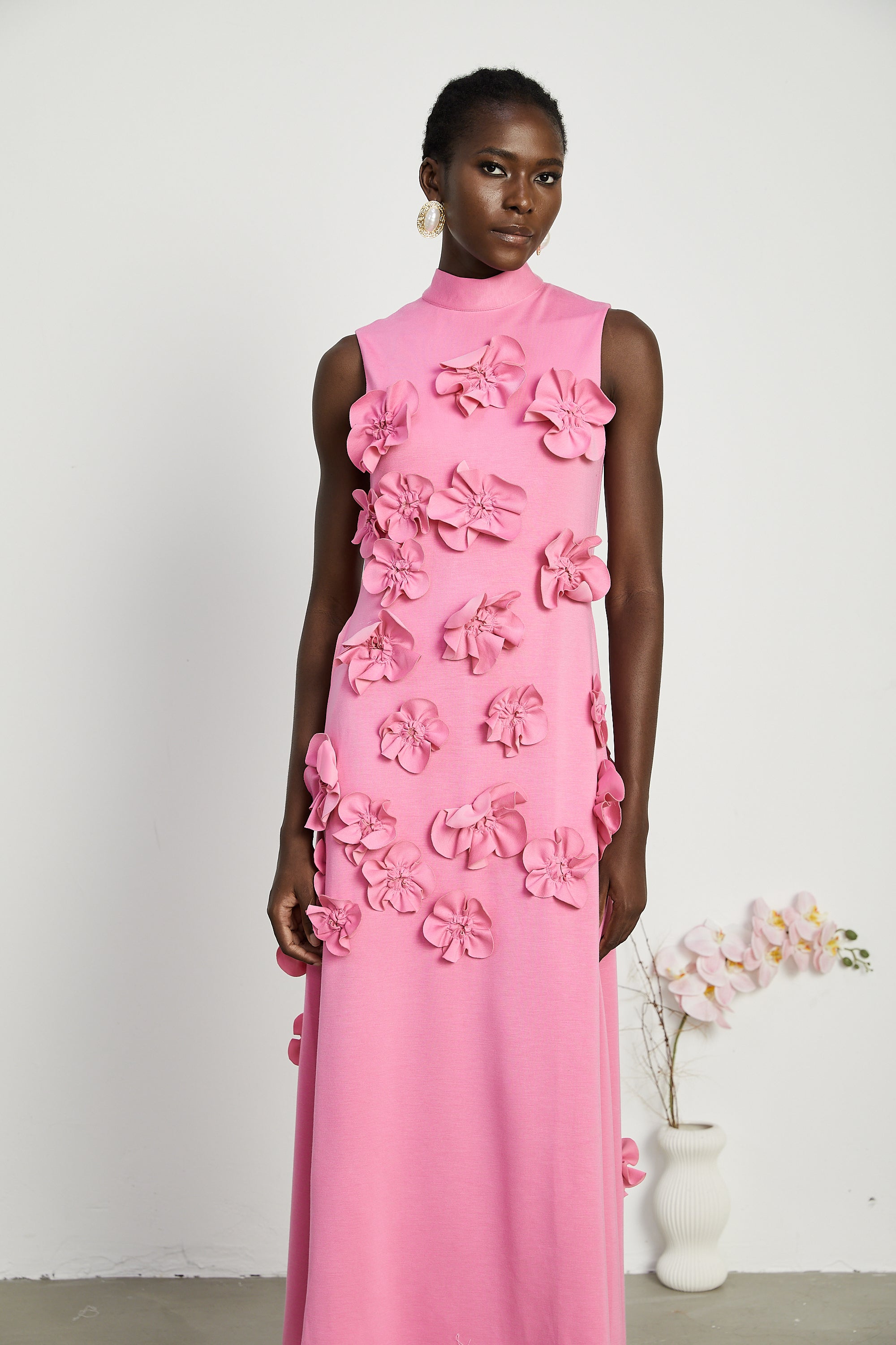 Pembe Floral Maxi Dress by SIENA - image 10