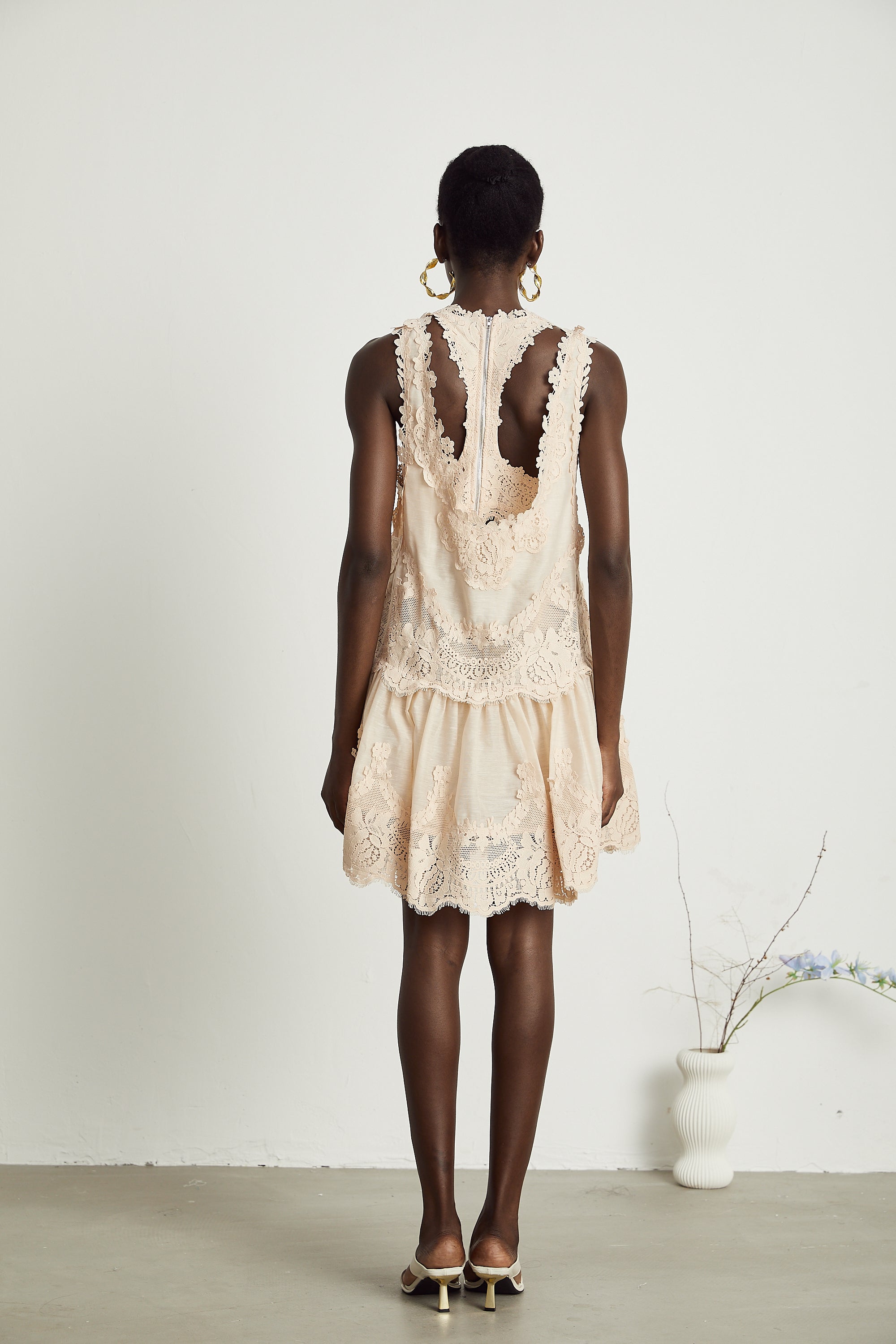 Dionne Lace Mini Dress by SIENA - image 2