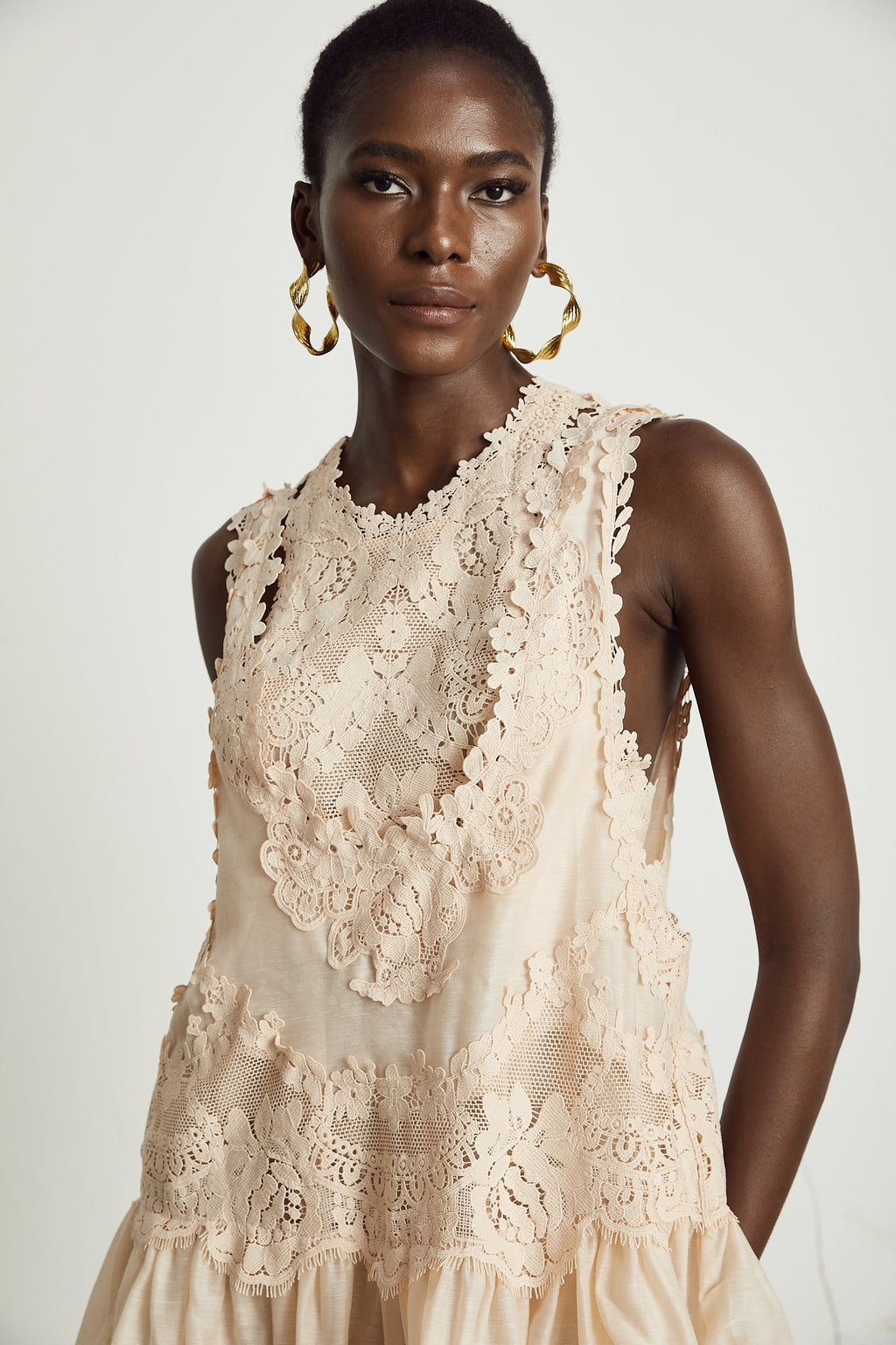 Dionne Lace Mini Dress by SIENA - image 11