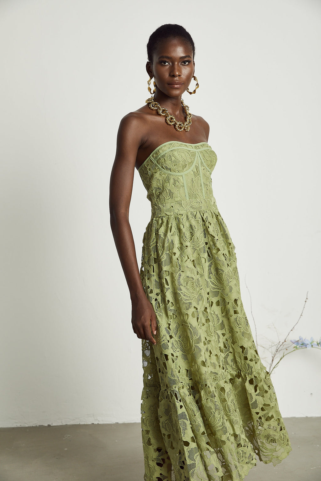 Ines Floral Lace Dress by SIENA - image 9