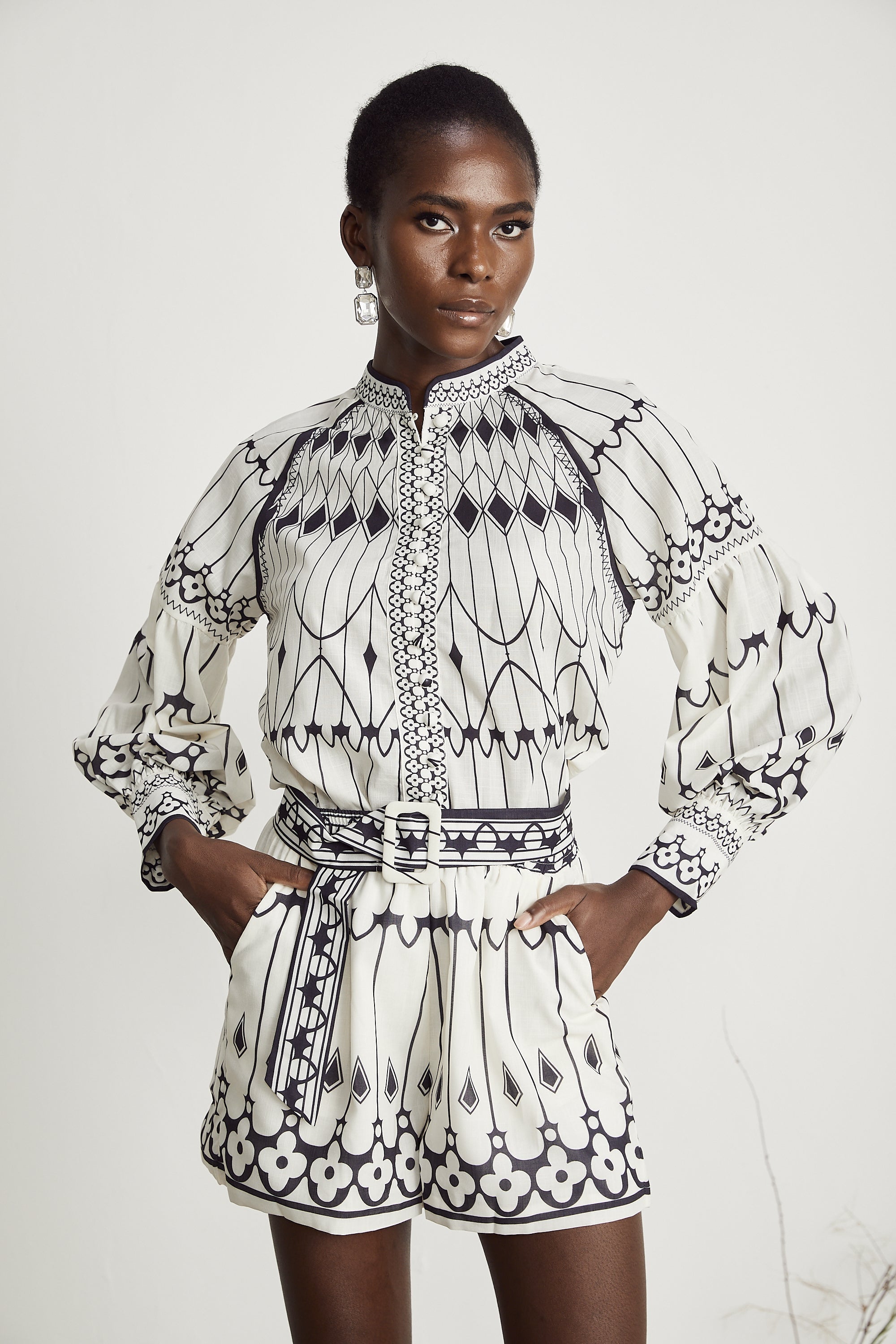 Allie Printed Skirt Set by SIENA - image 8
