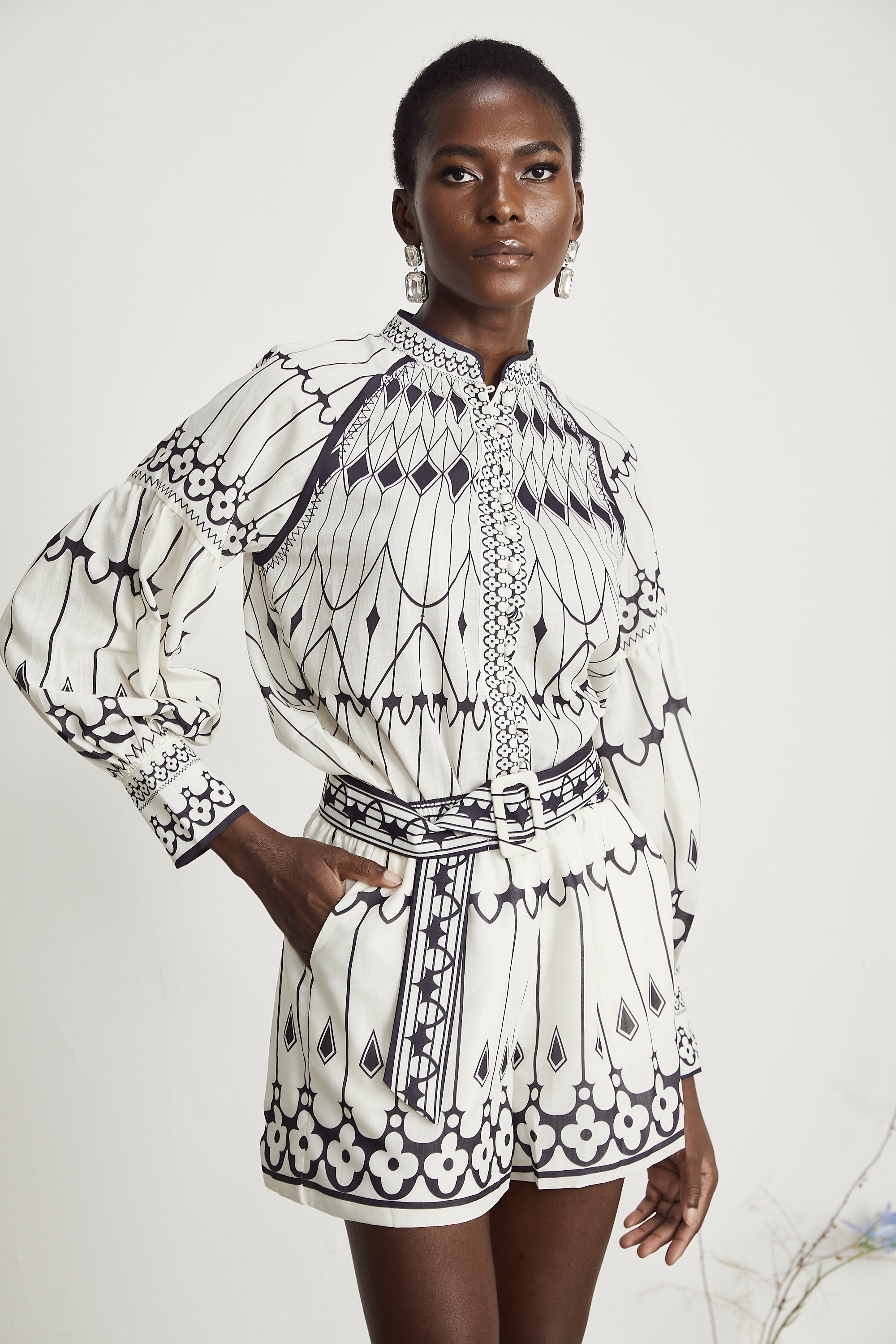 Allie Printed Skirt Set by SIENA - image 9