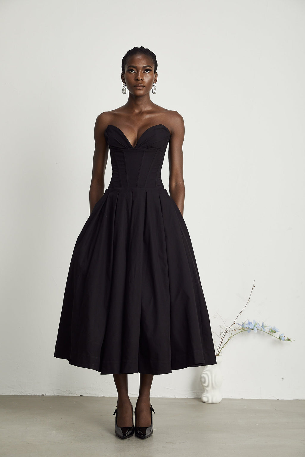 Katherine Corset Midi Dress by SIENA - image 5