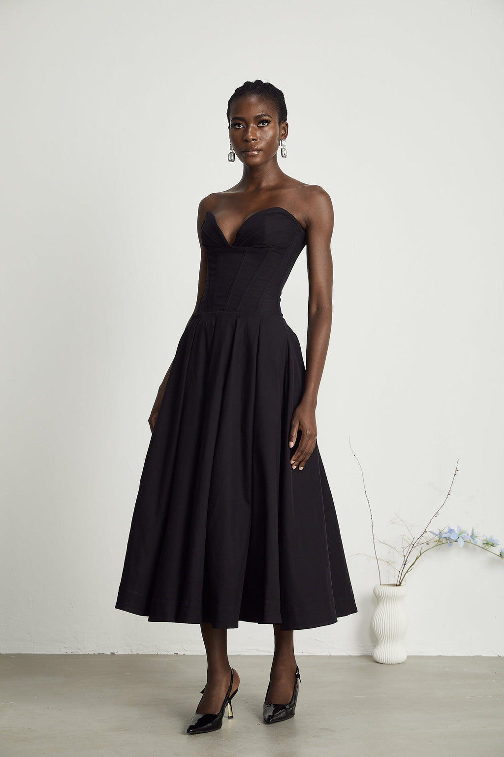 Katherine Corset Midi Dress by SIENA - image 7