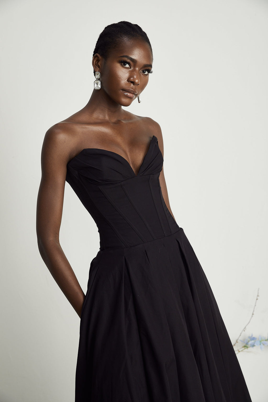 Katherine Corset Midi Dress by SIENA - image 9