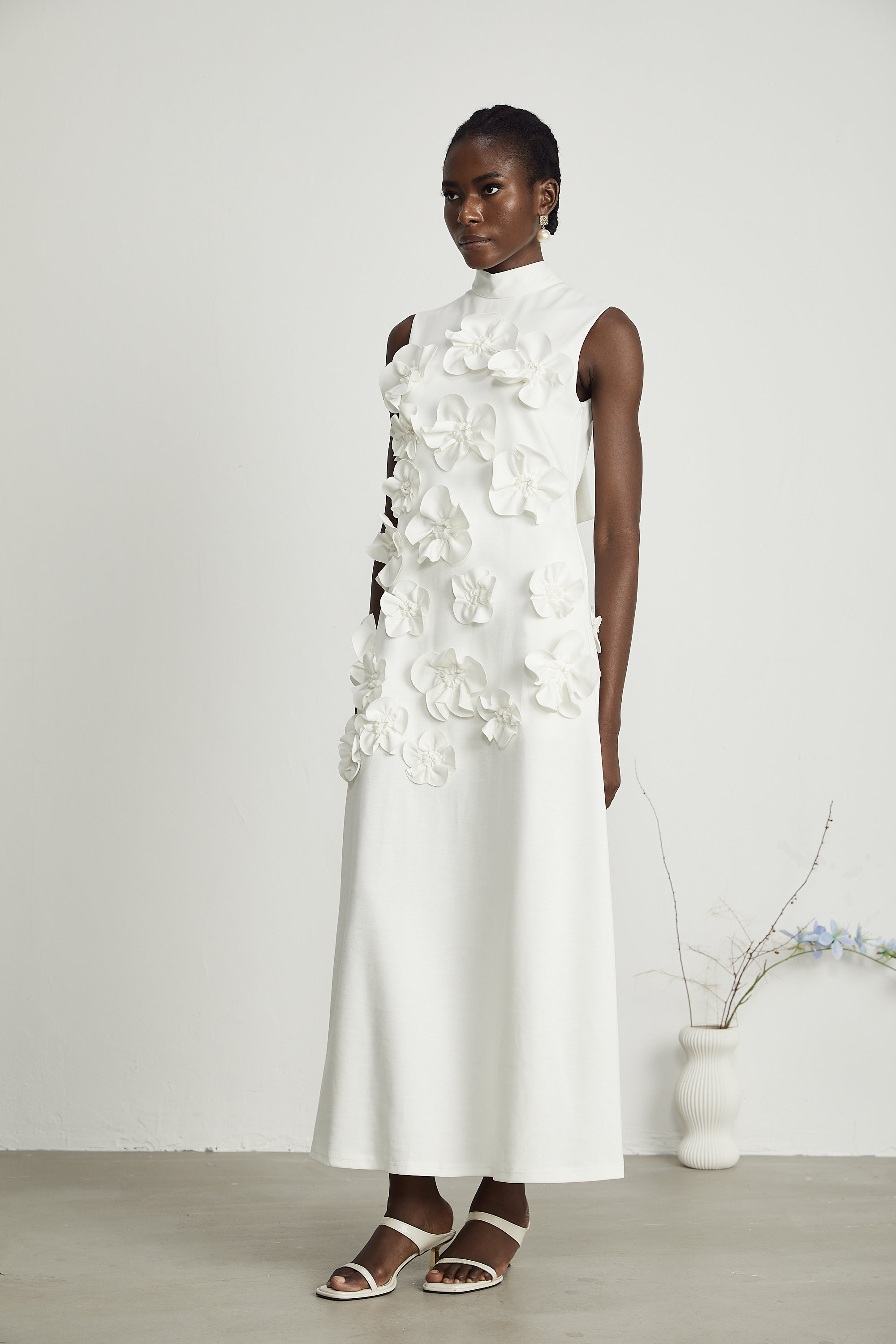 Beyaz Floral Maxi Dress by SIENA - image 5