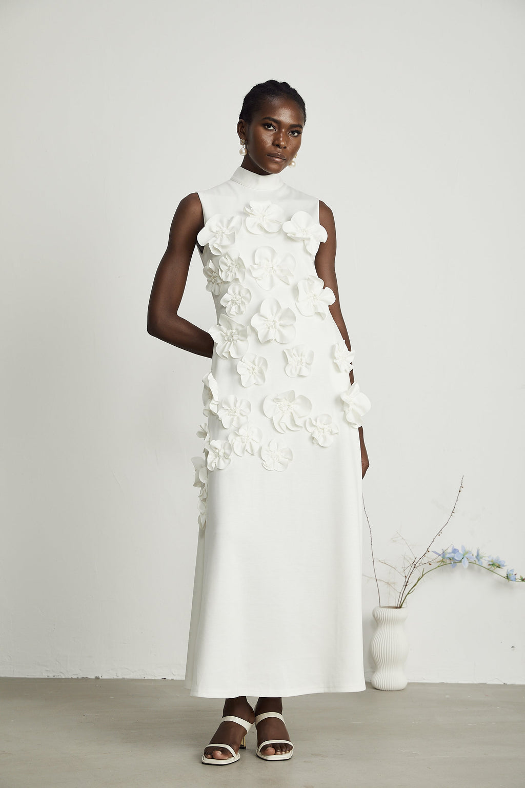 Beyaz Floral Maxi Dress by SIENA - image 7