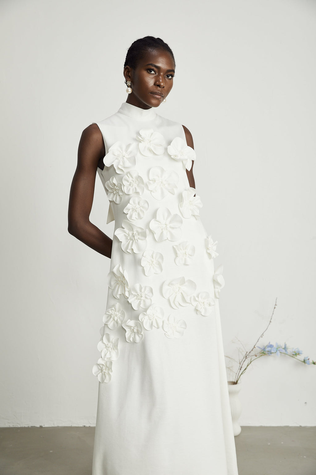 Beyaz Floral Maxi Dress by SIENA - image 8