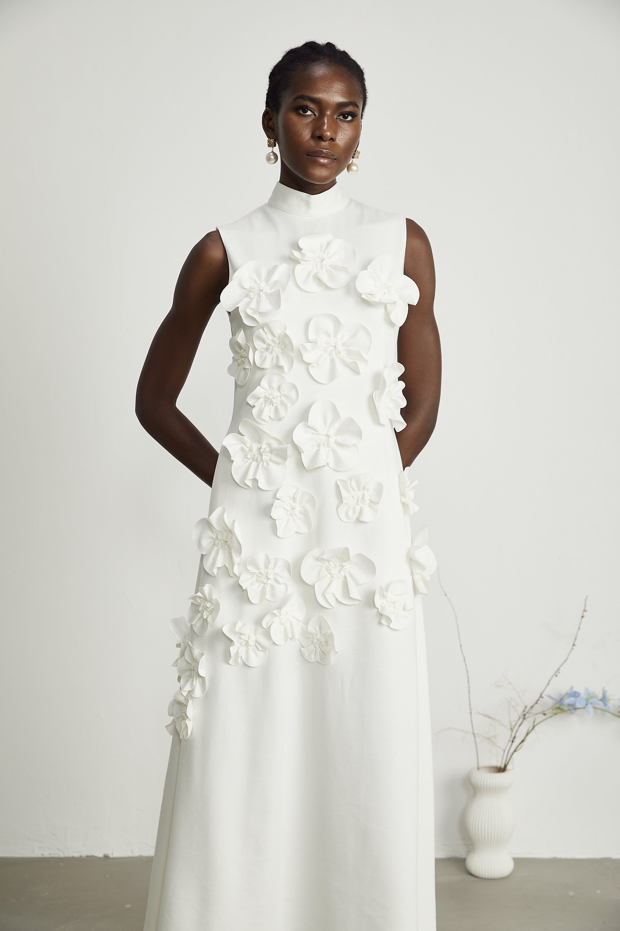 Beyaz Floral Maxi Dress by SIENA - image 9