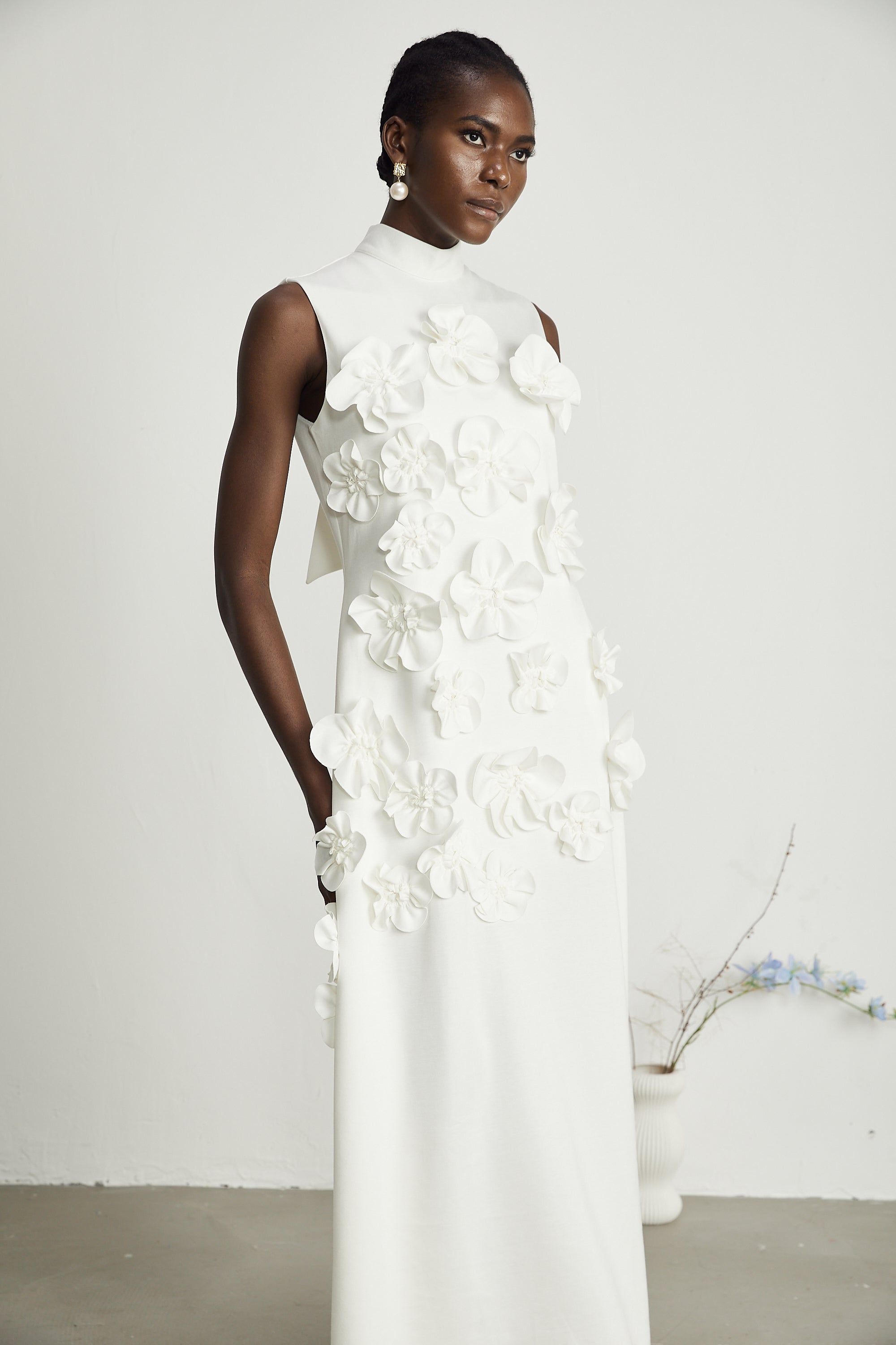 Beyaz Floral Maxi Dress by SIENA - image 10
