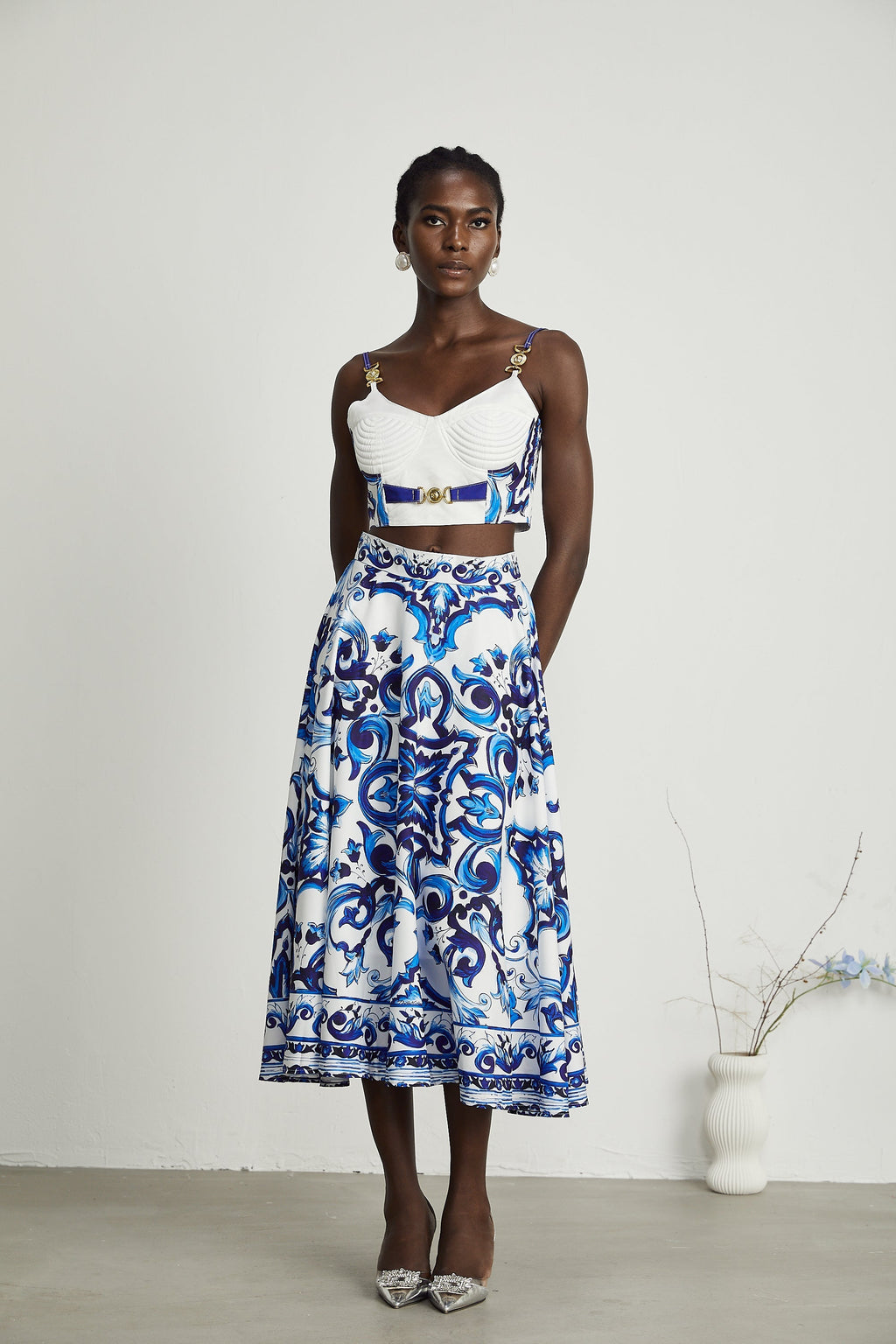 Allegra Printed Skirt Set by SIENA - image 2
