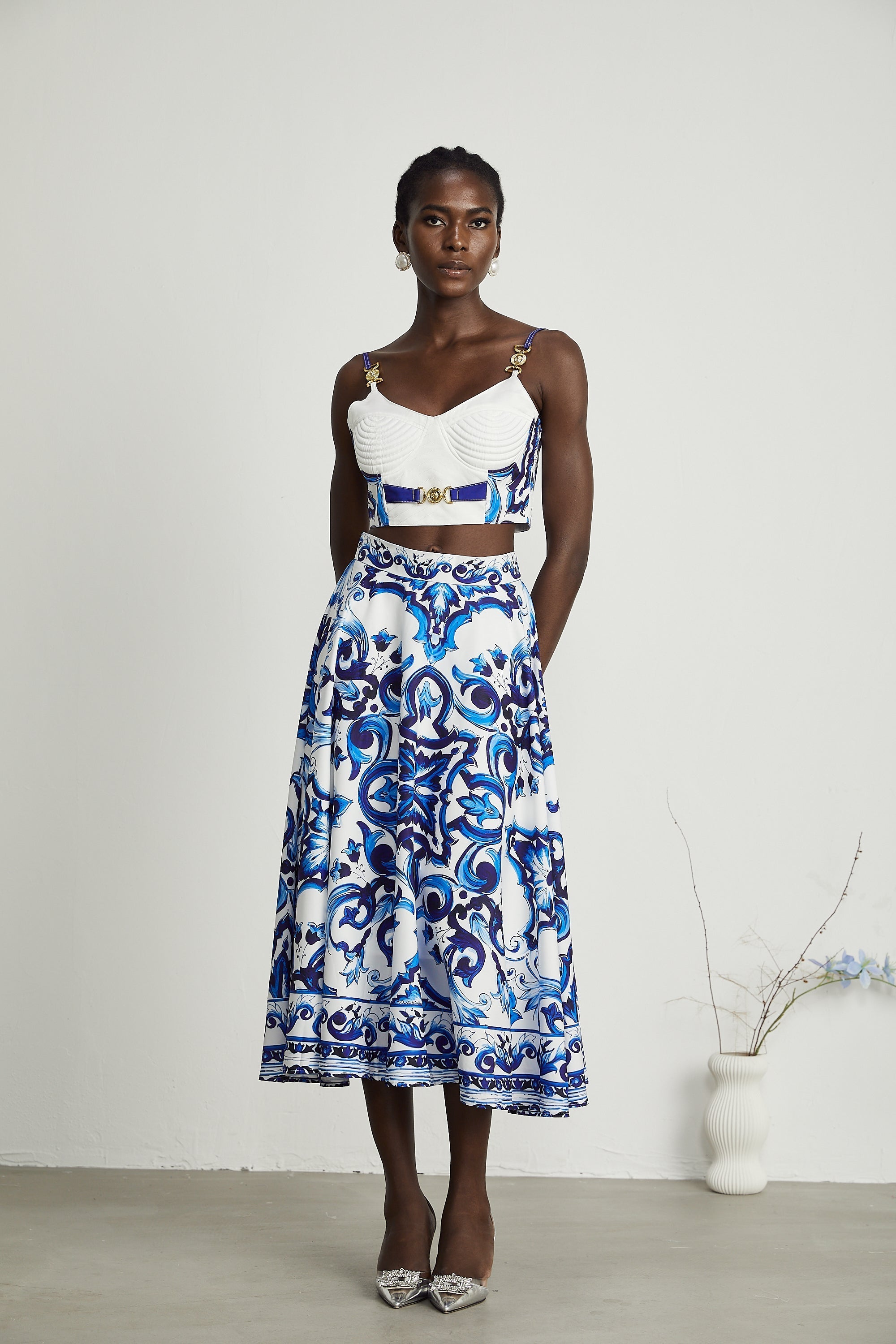 Allegra Printed Skirt Set by SIENA - image 2