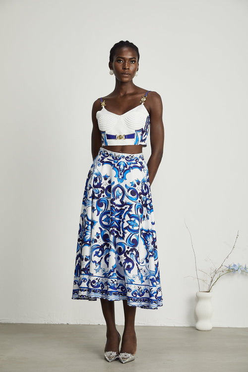 Allegra Printed Skirt Set by SIENA - image 2