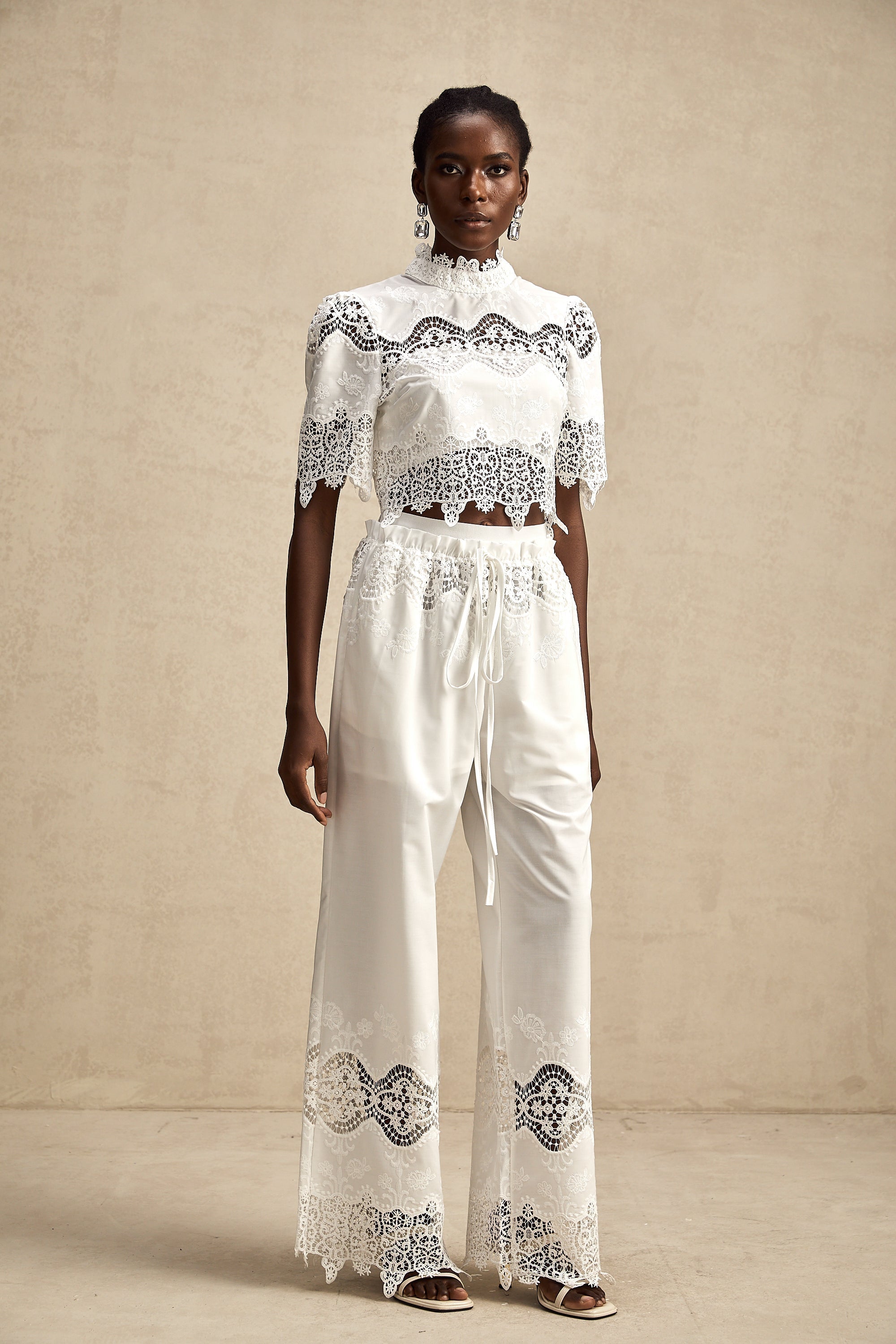 Raphaelle Lace Pants Set by SIENA - image 4