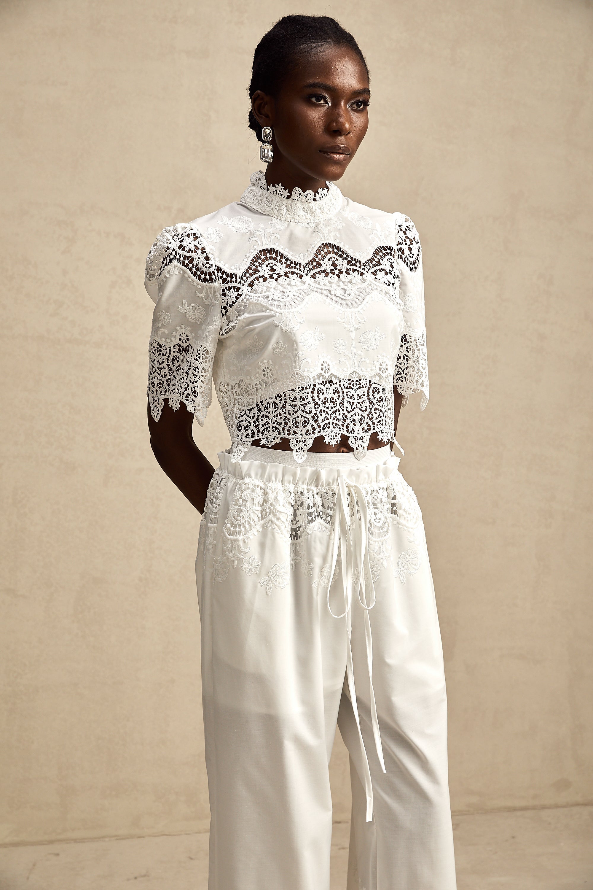 Raphaelle Lace Pants Set by SIENA - image 8
