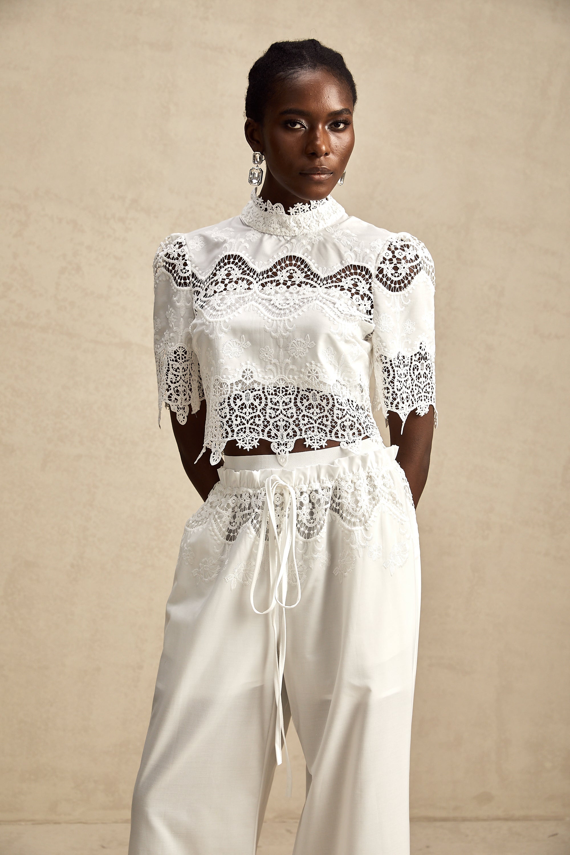 Raphaelle Lace Pants Set by SIENA - image 9