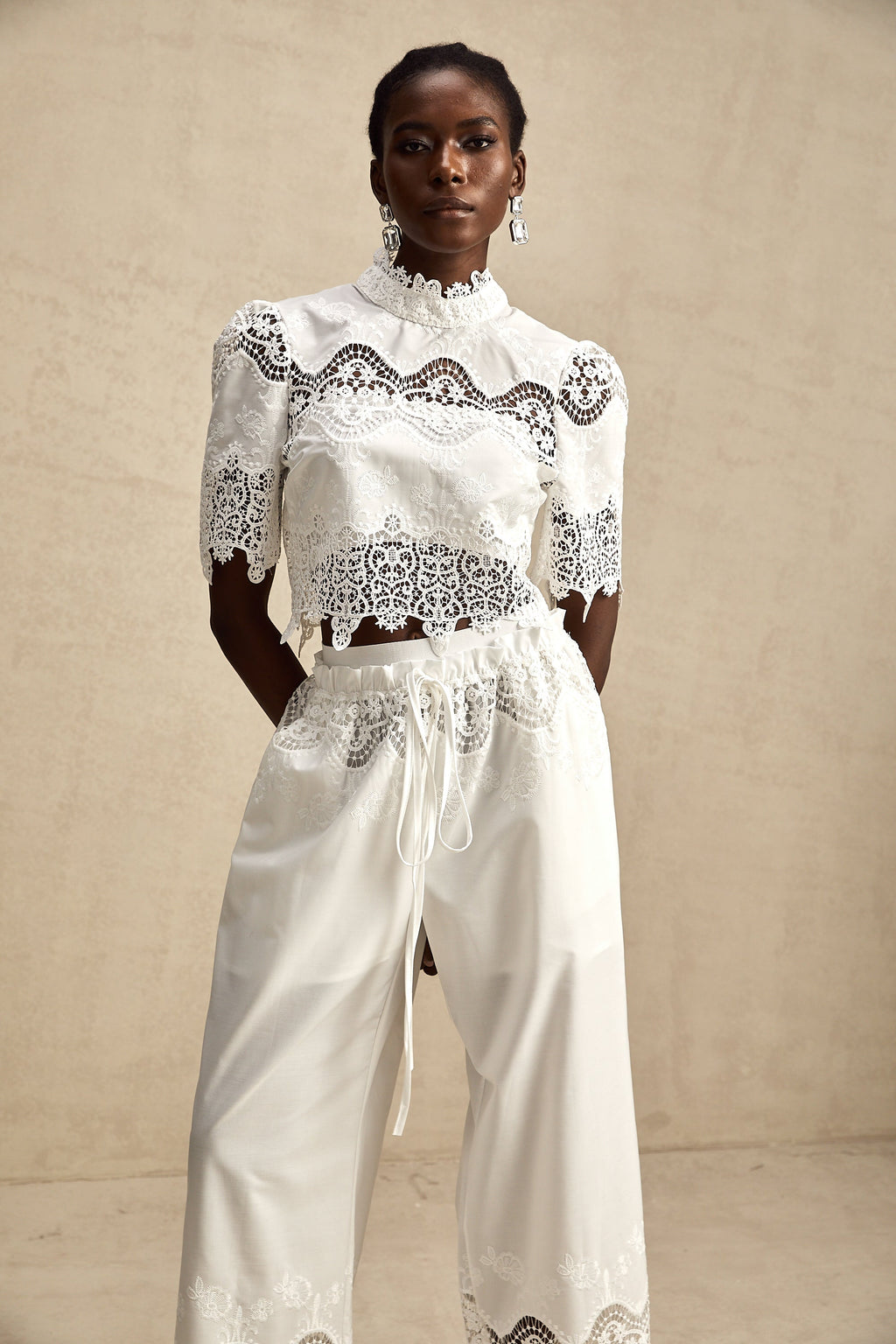 Raphaelle Lace Pants Set by SIENA - image 10