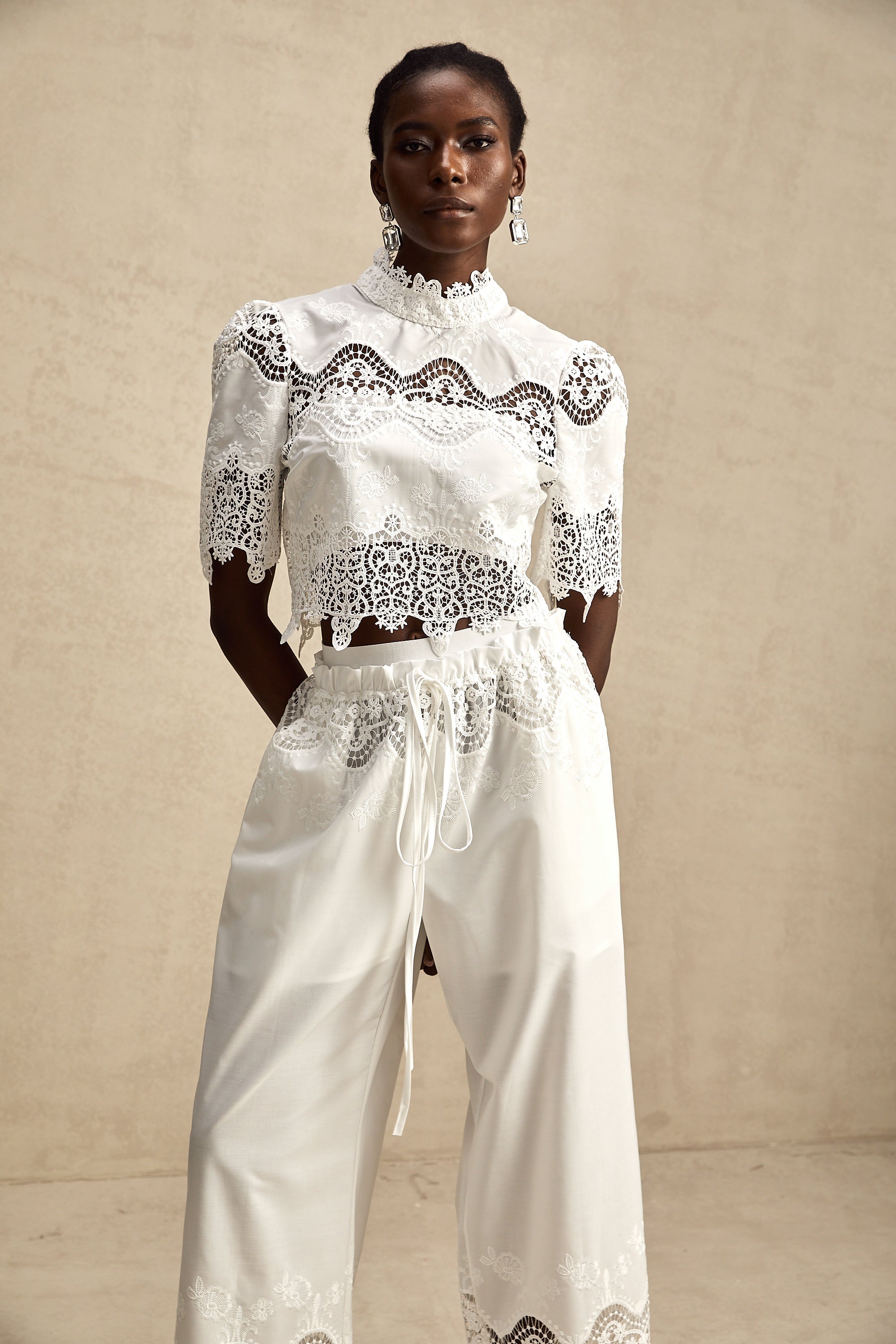 Raphaelle Lace Pants Set by SIENA - image 10
